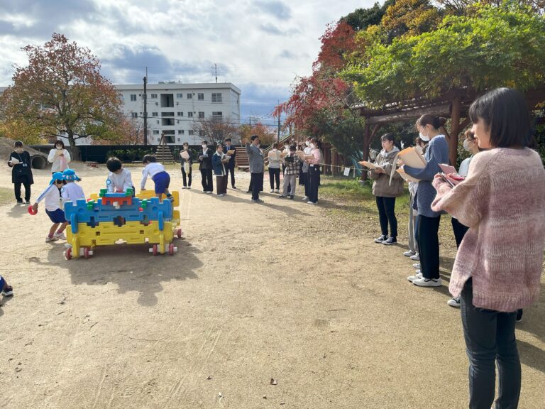 附属幼稚園における園見学と保育の魅力発信