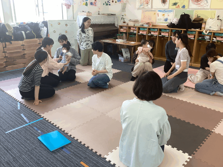 第1回「すくすくベビー(0歳児とご家族のための親子イベント)」を開催しました。