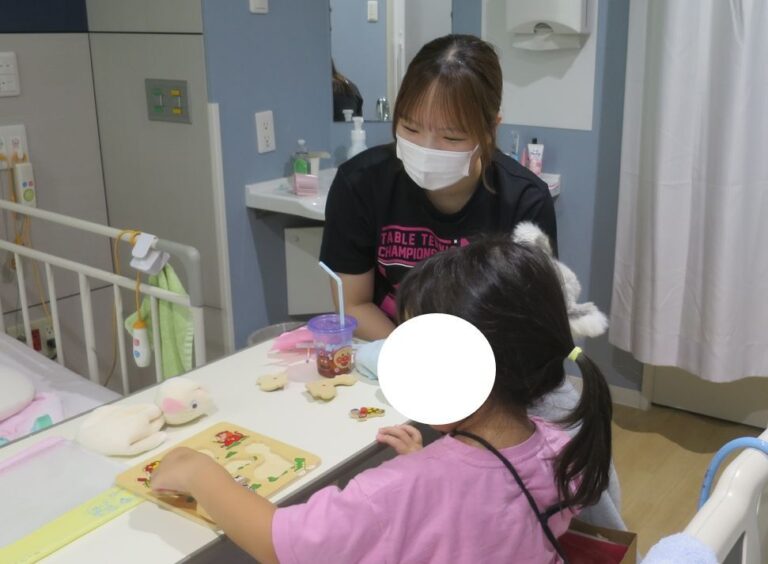 奈良県総合医療センター小児科でボランティア活動を行いました